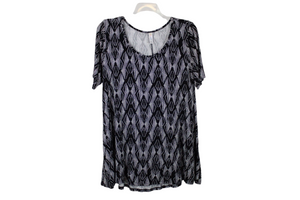 LuLaRoe Black Tunic Shirt | L