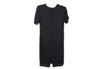 Vintage Adrianna Papell Evening Black Beaded Dress | 10 Petite