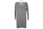 Banana Republic Gray Stripe Sweater Dress | XS