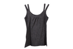 Wet Seal Gray Shimmer Tank | M