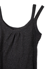 Wet Seal Gray Shimmer Tank | M
