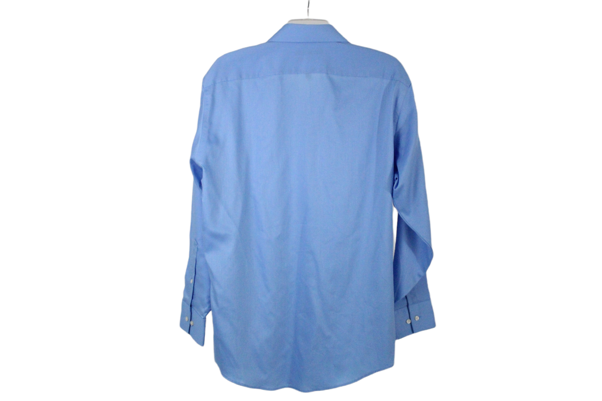 Geoffrey Benne Fitted Blue Long Sleeved Button Down | 16 1/2 32/33