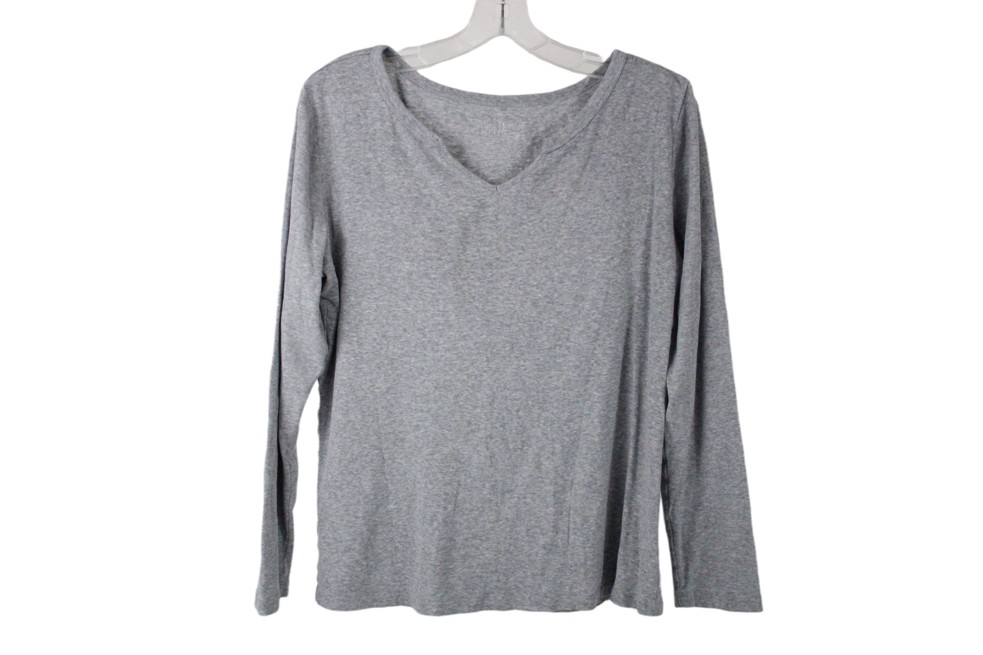 Time And Tru Gray Long Sleeved shirt | L