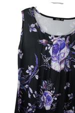 Lily By Firmiana Purple Floral Dress | S