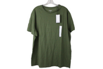 NEW Goodfellow Standard Fit Short Sleeve Green Lyndale Tee | XL