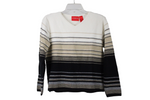 Liz Claiborne Striped Knit Sweater | Petite S