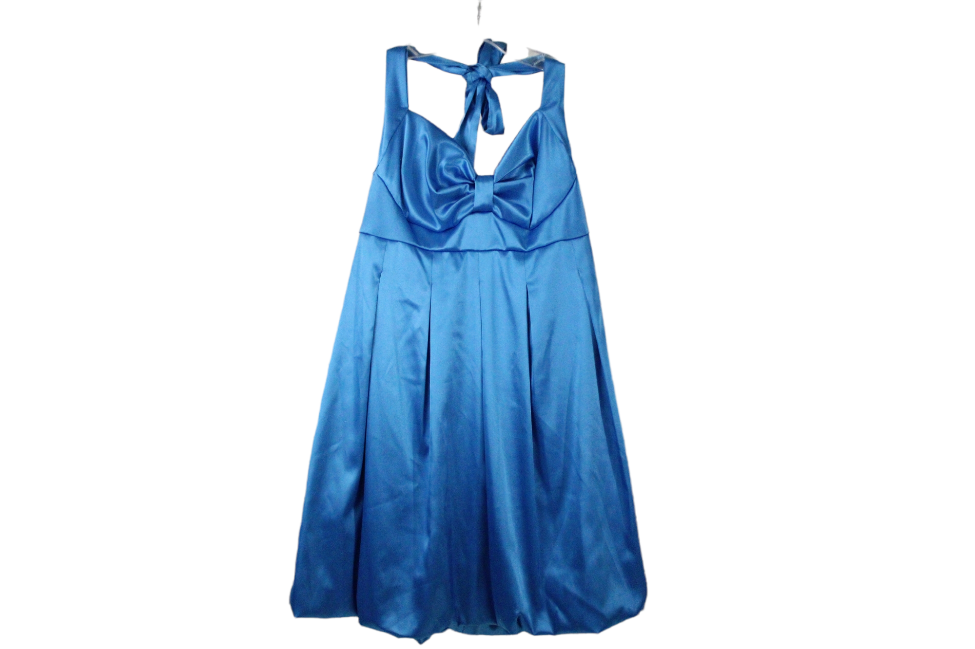 Ruby Rox Blue Satiny Dress | 11
