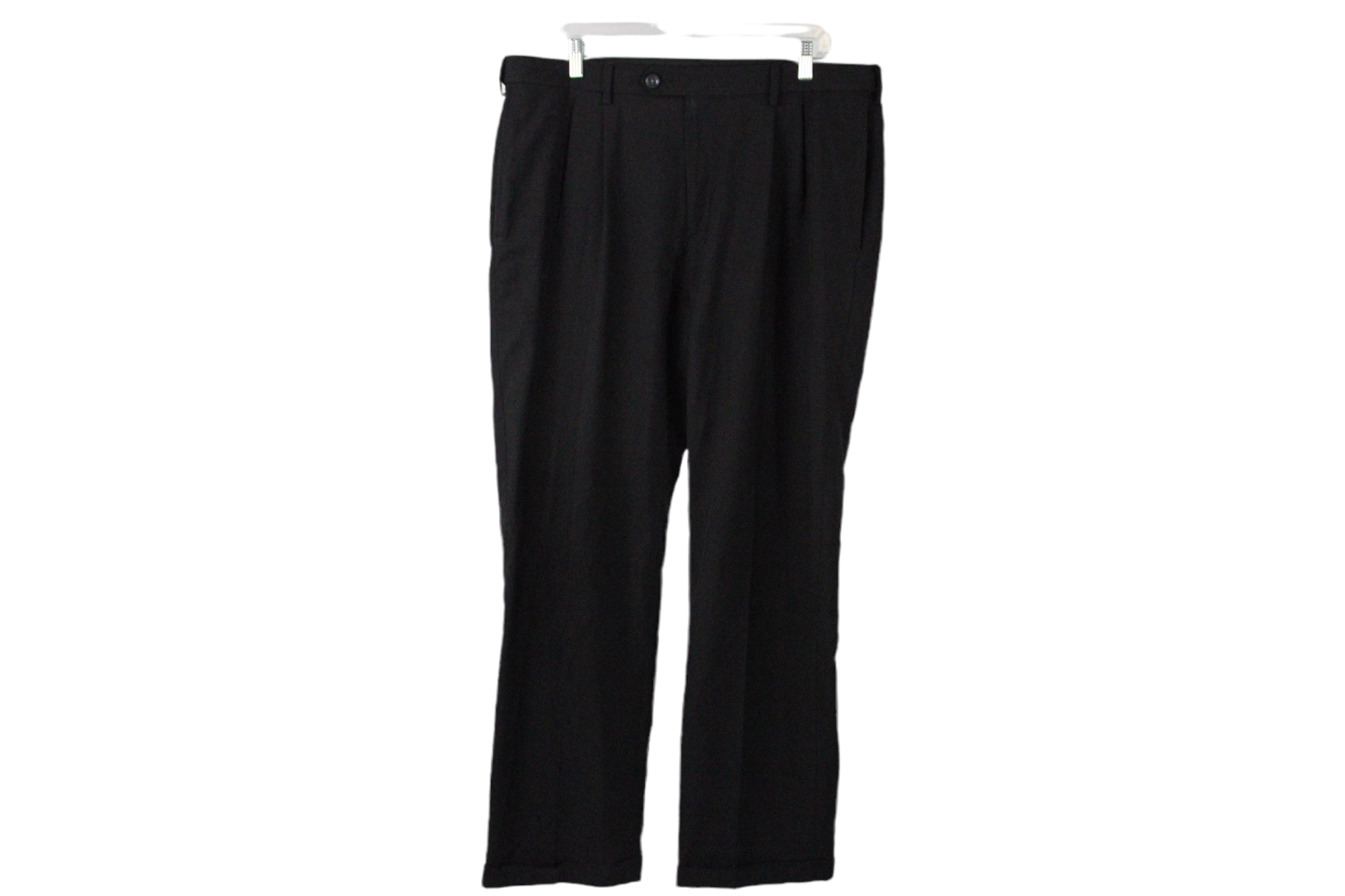 Haggar Classic Fit Black Dress Pant | 38X32