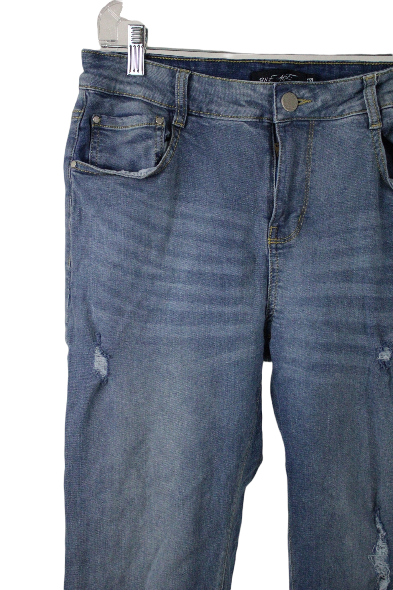 Blue Age Distressed Jeans | 13