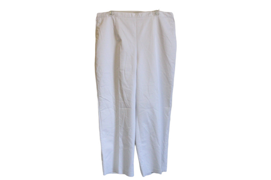 NEW Alfred Dunner White Pant | 18
