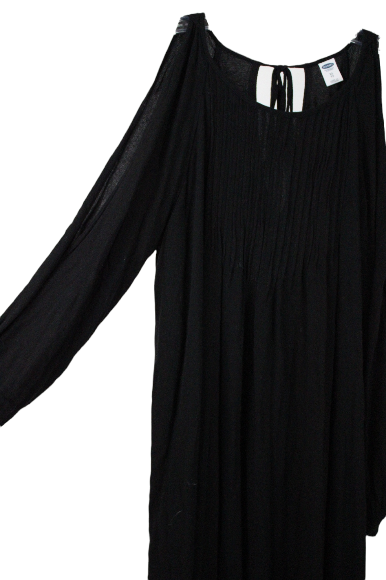 Old Navy Cold Shoulder Black Dress | XS