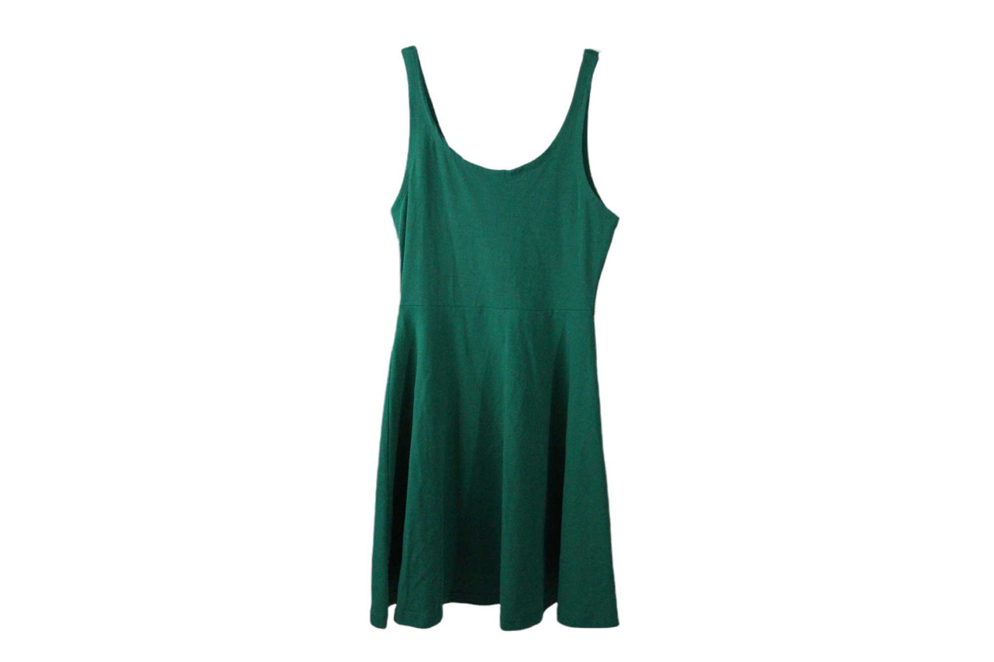 Express Green Skater Dress | S