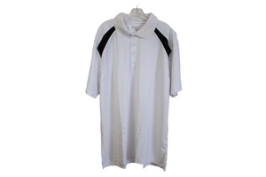 Harriton White Polo Shirt | XL