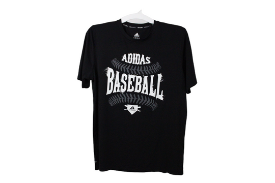 Adidas Climalite Baseball Black Shirt | 18