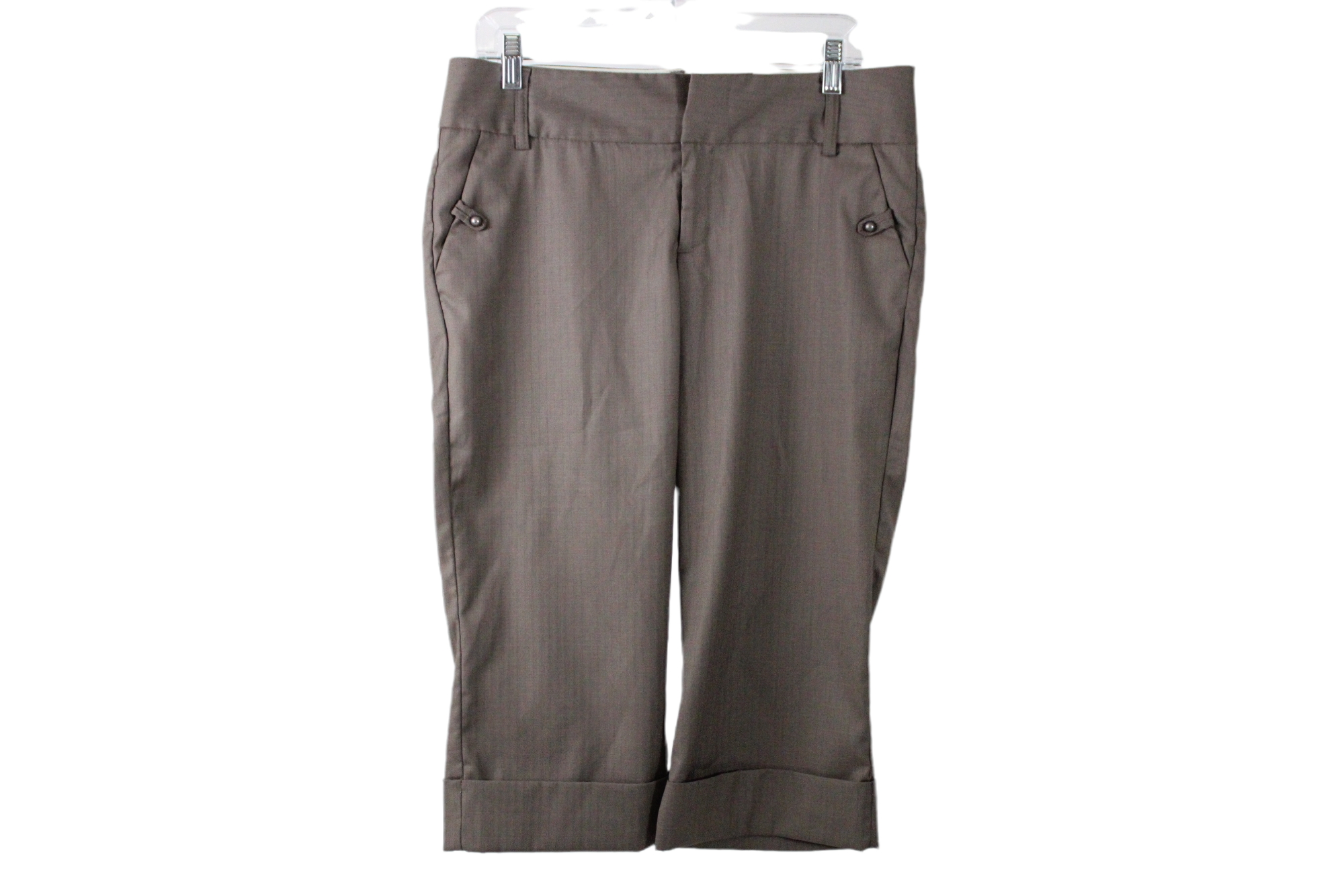 Old Navy Low Waist Brown Capri Pant | 8