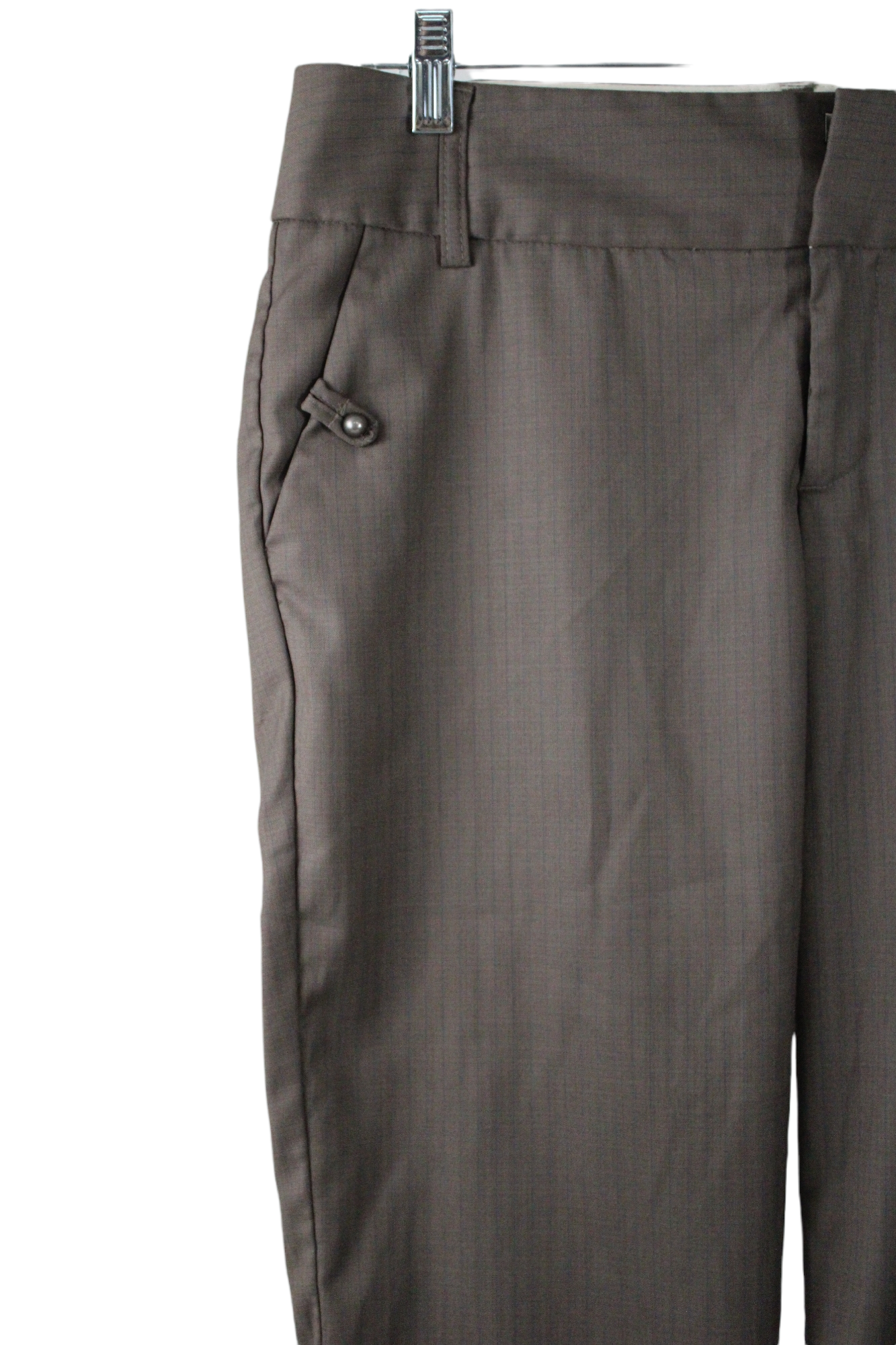 Old Navy Low Waist Brown Capri Pant | 8
