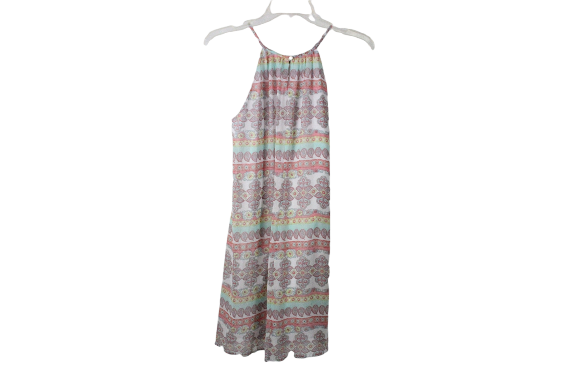 As U Wish Blue & Pink Dress | S