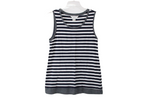 Croft & Barrow Navy Striped Tank | S