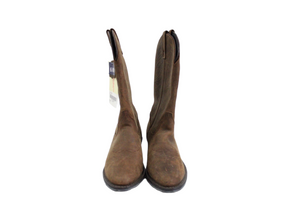 NEW Masterson Boot Co. Brown Genuine Leather Cowgirl Boot | Size 6.5