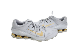 Nike Training Reax 8 Gray Gold Sneaker | 11.5