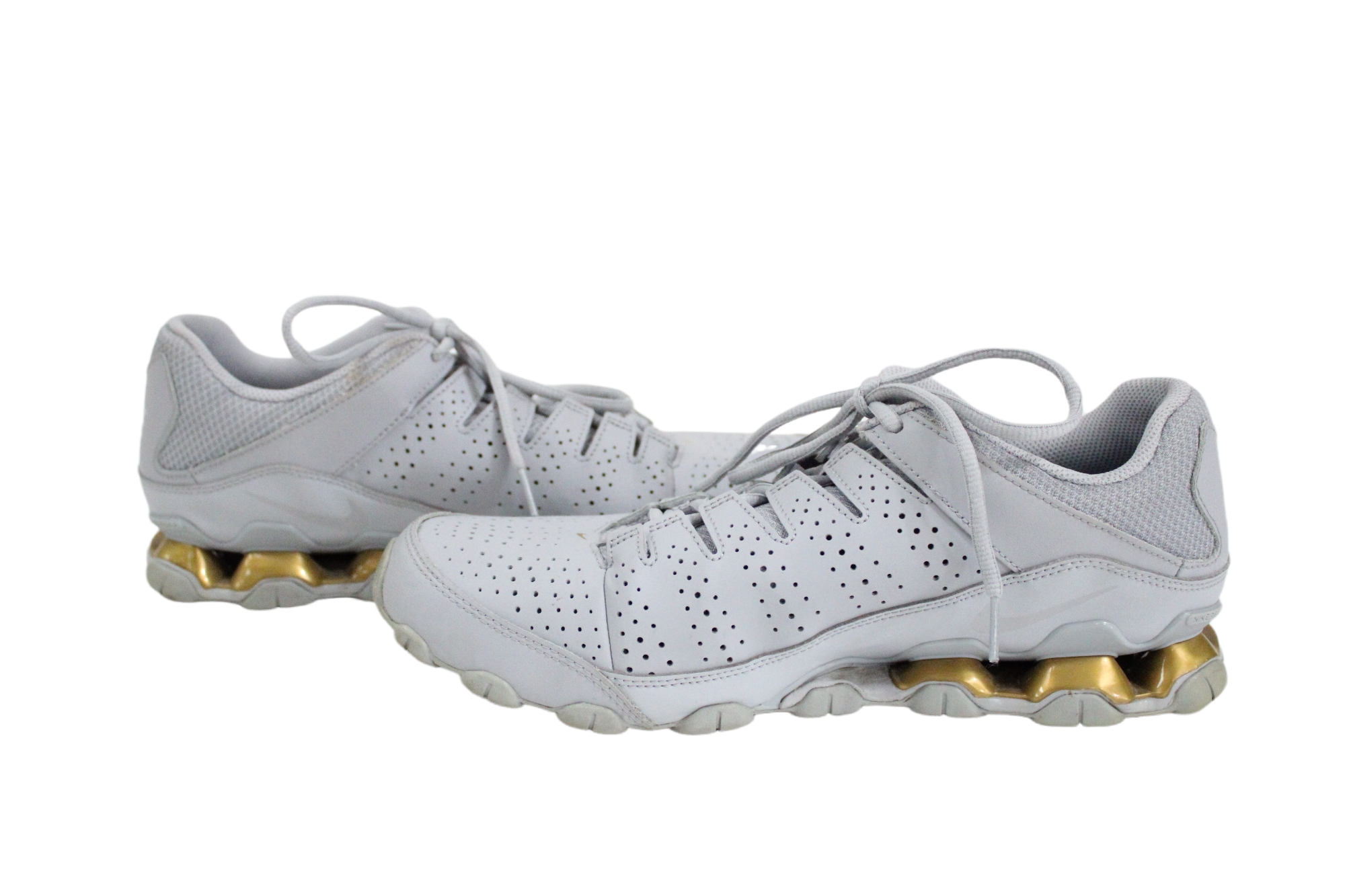 Nike Training Reax 8 Gray Gold Sneaker | 11.5