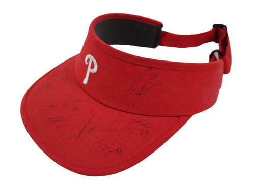 Philadelphia Phillies MLB Autographed Visor Hat