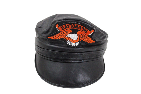 Vintage Daytona '96 Leather Cap