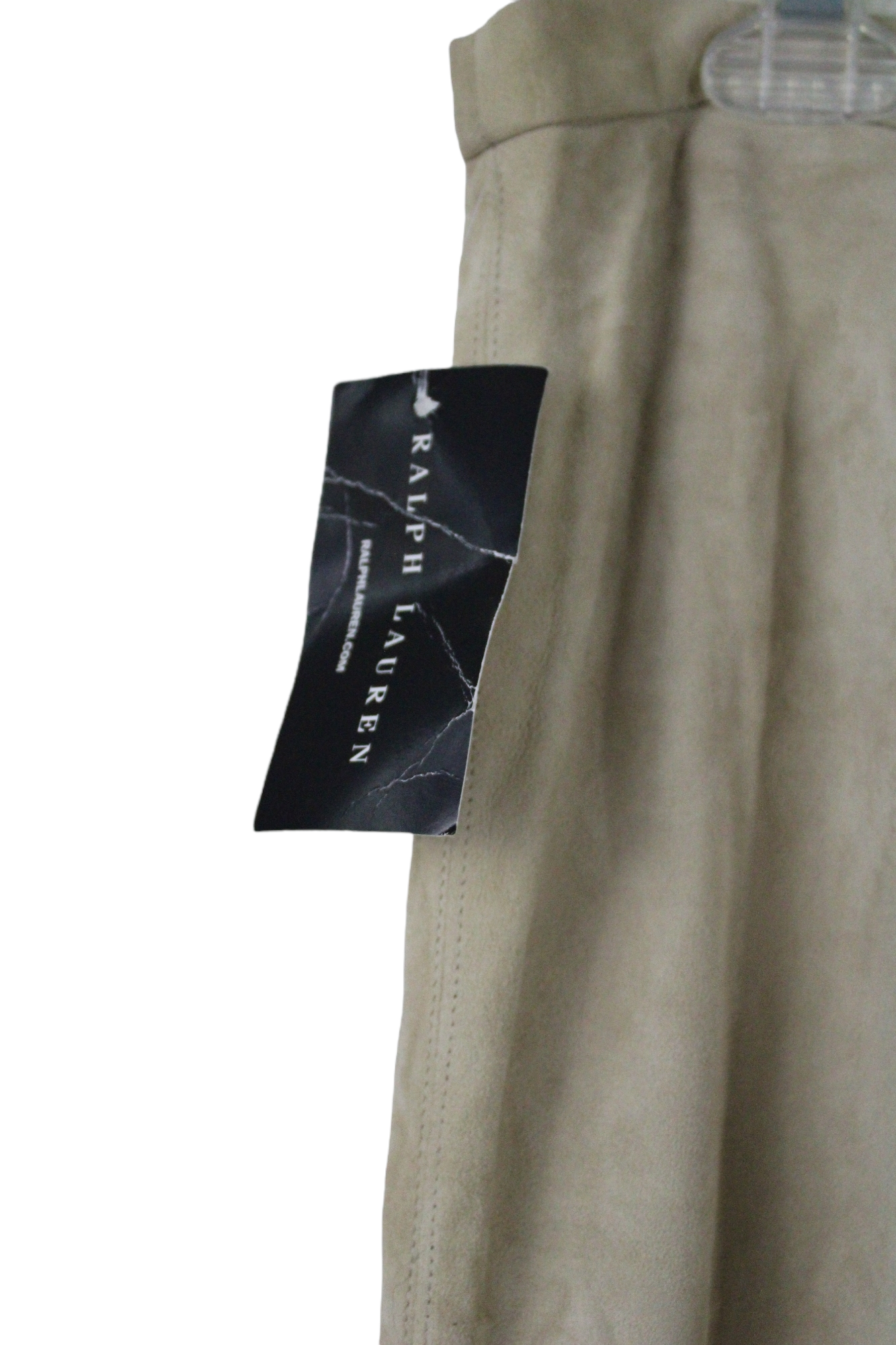 NEW Ralph Lauren Lamb Suede Pant | 10