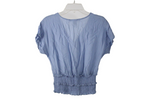 Planet Gold Blue Top | XS