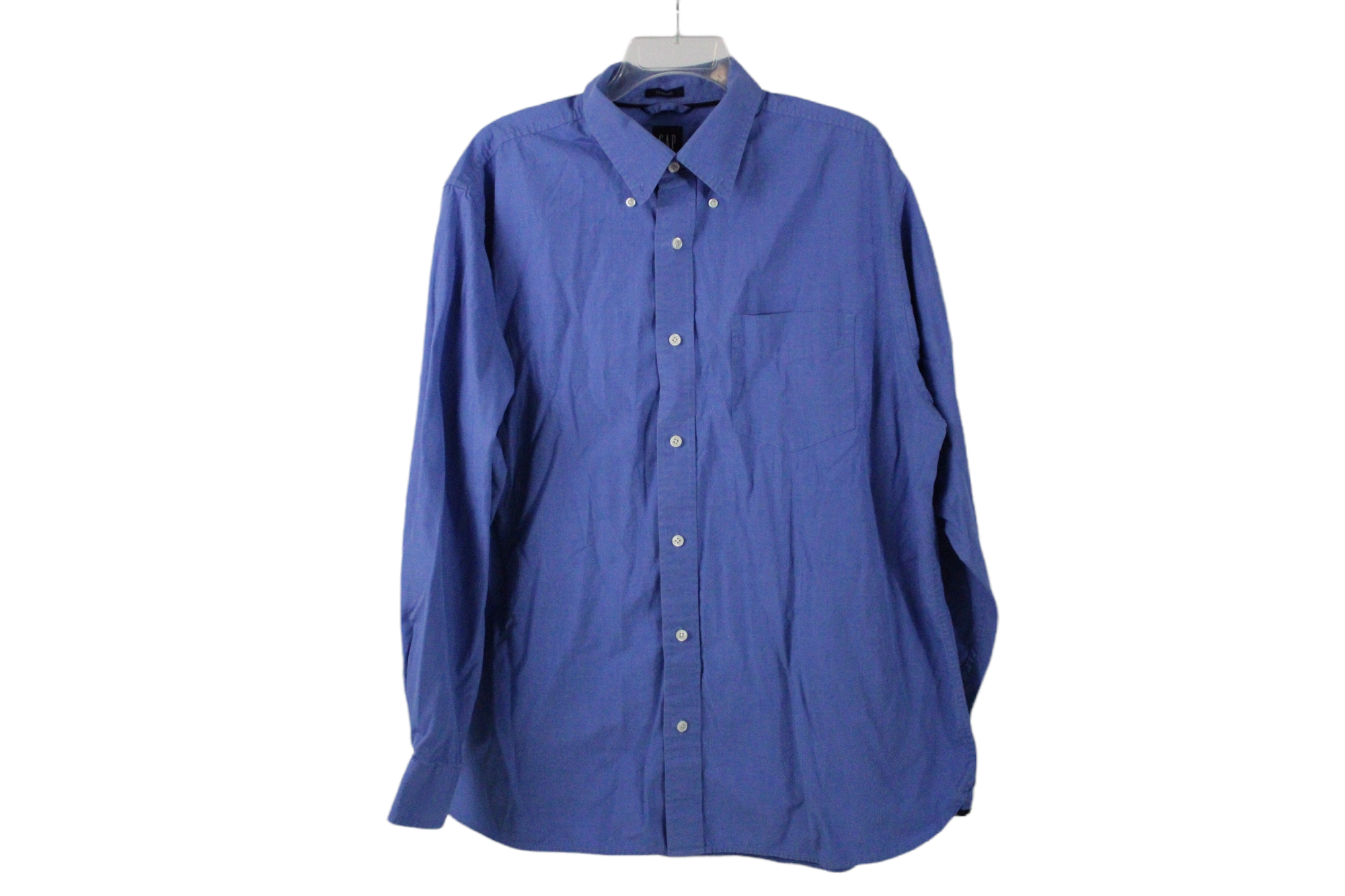 Gap Classic Blue Dress Shirt | XL 17-17 1/2