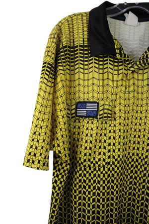 Official Sports Itnl. Yellow Black Polo | XL
