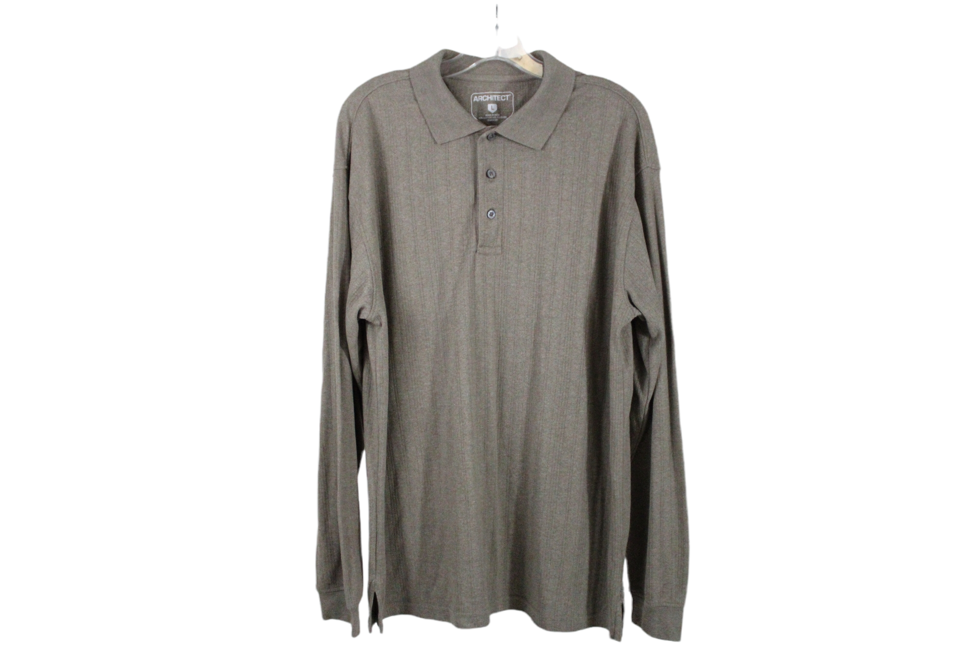 Architect Tan Long Sleeved Shirt | L