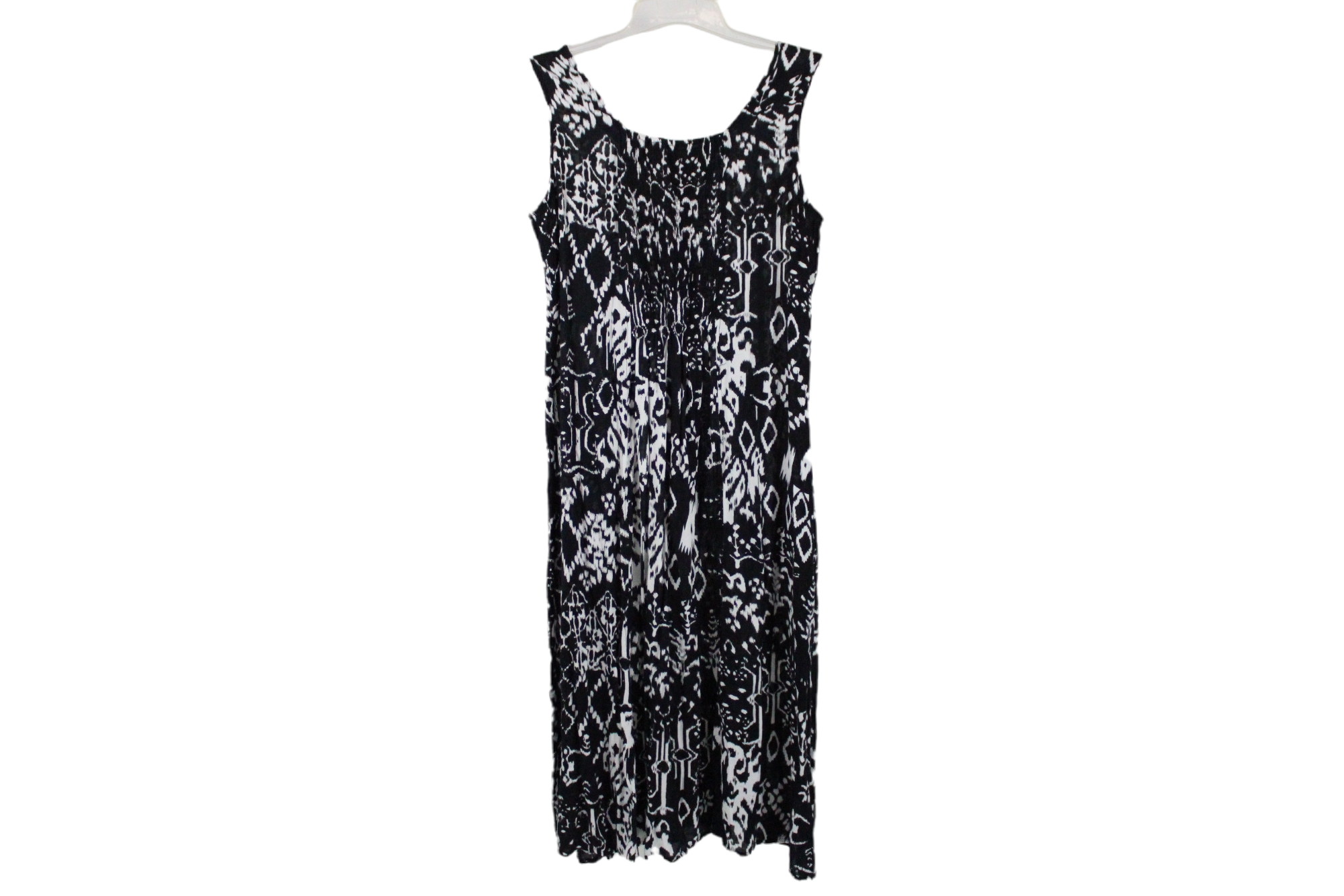 Blair Black Patterned Dress | L