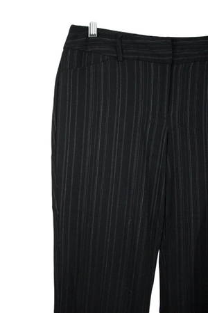 Apt. 9 Ava Stretch Black Striped Pant | 6