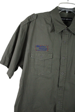 Beverly Hills Polo Club Green Cotton Shirt | XL