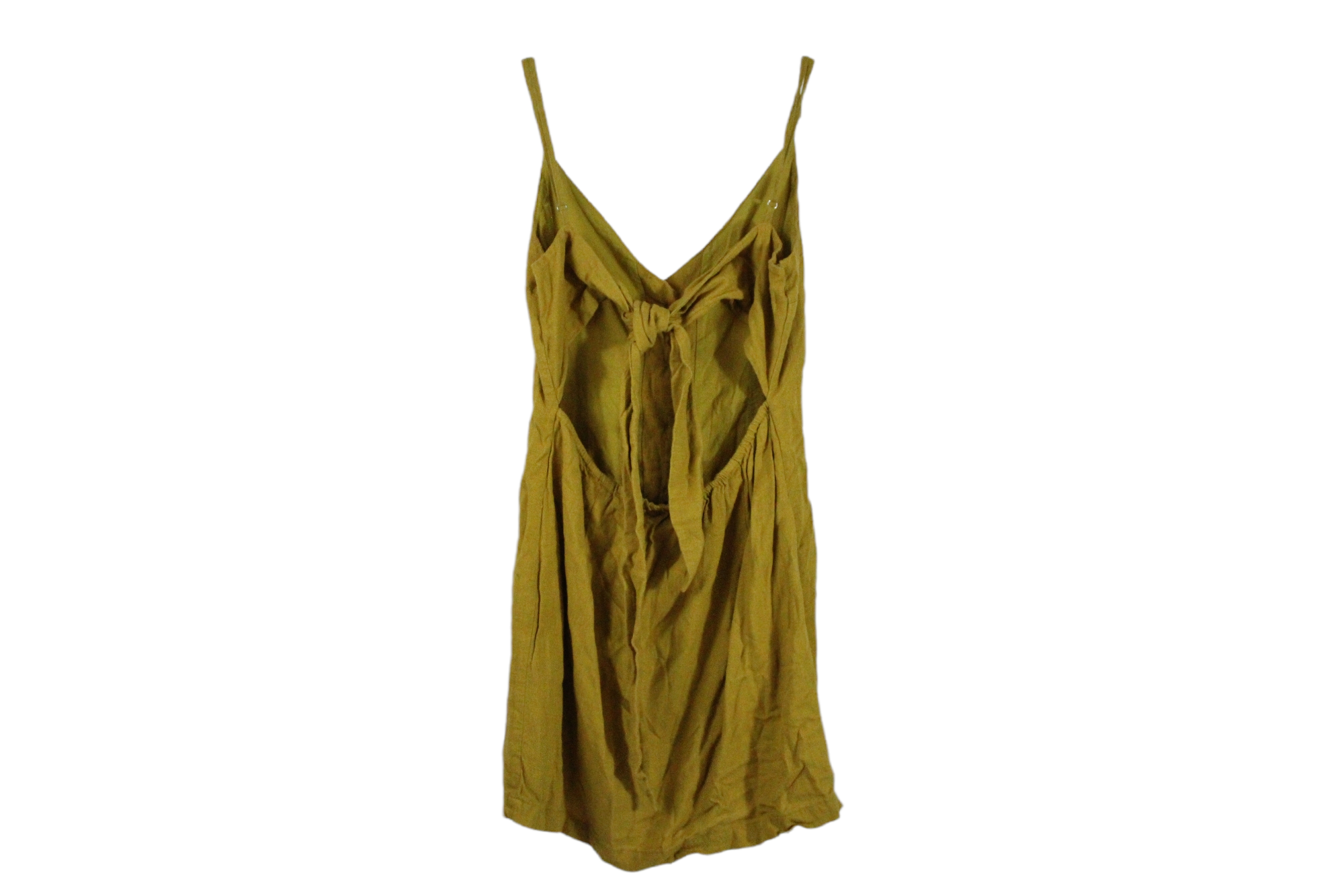 Forever 21 Mustard Yellow Cotton Dress | S