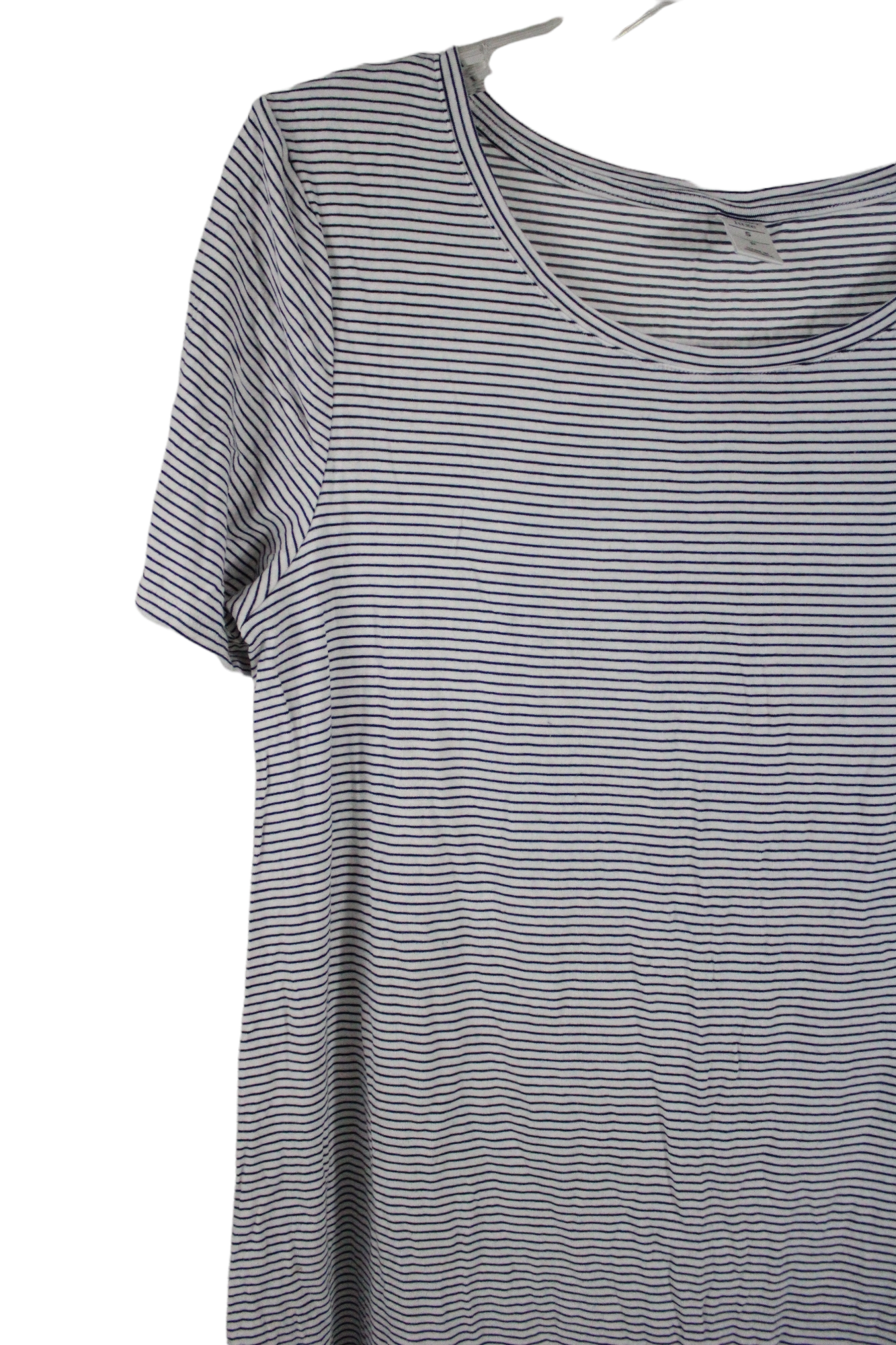 Old Navy Luxe Black Striped Shirt | S