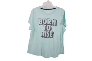 Xersion Born To Rise Blue Top | Youth 3XL