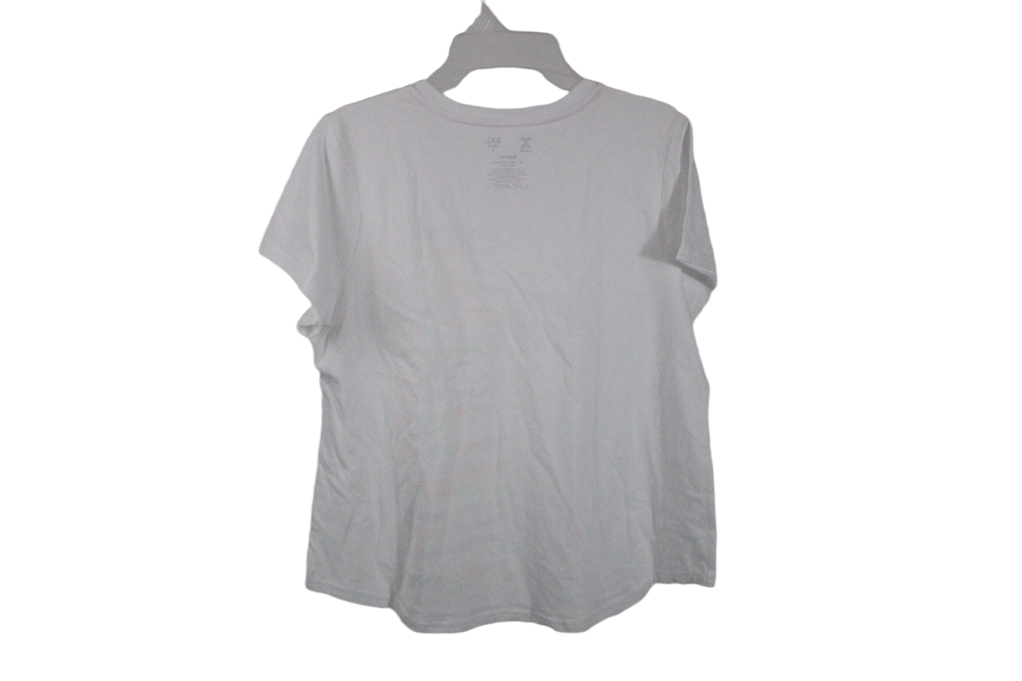 Xersion Quick-Dri "Unstoppable" White Top | Youth 3XL