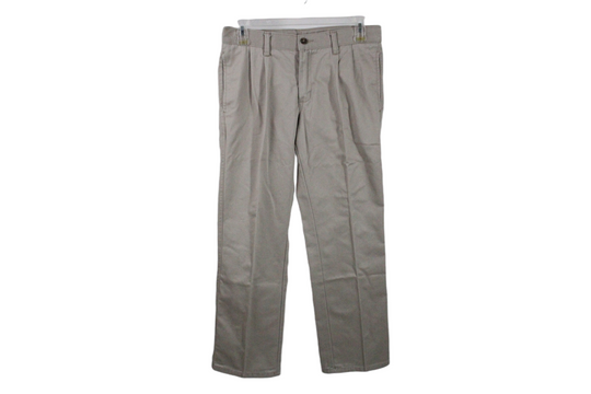 Chaps Tan Khaki Pant | 12 Husky