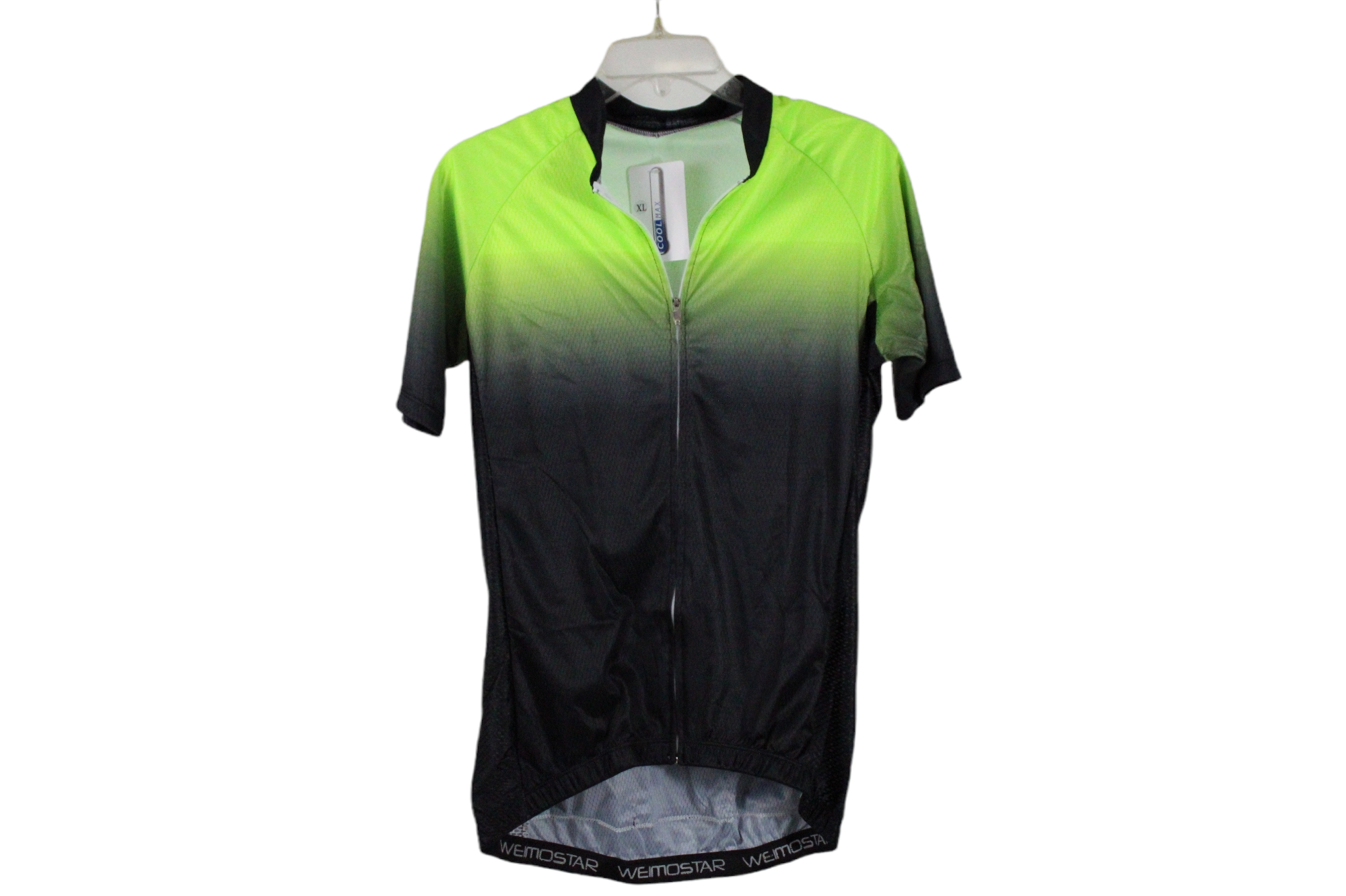 CoolMax Green Cycling Shirt | XL
