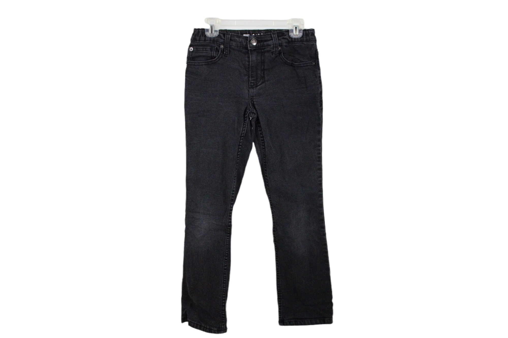 Cat & Jack Total Flex Straight Fit Black Jeans | 10