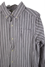 Children's Place Purple Striped Shirt | 10/12