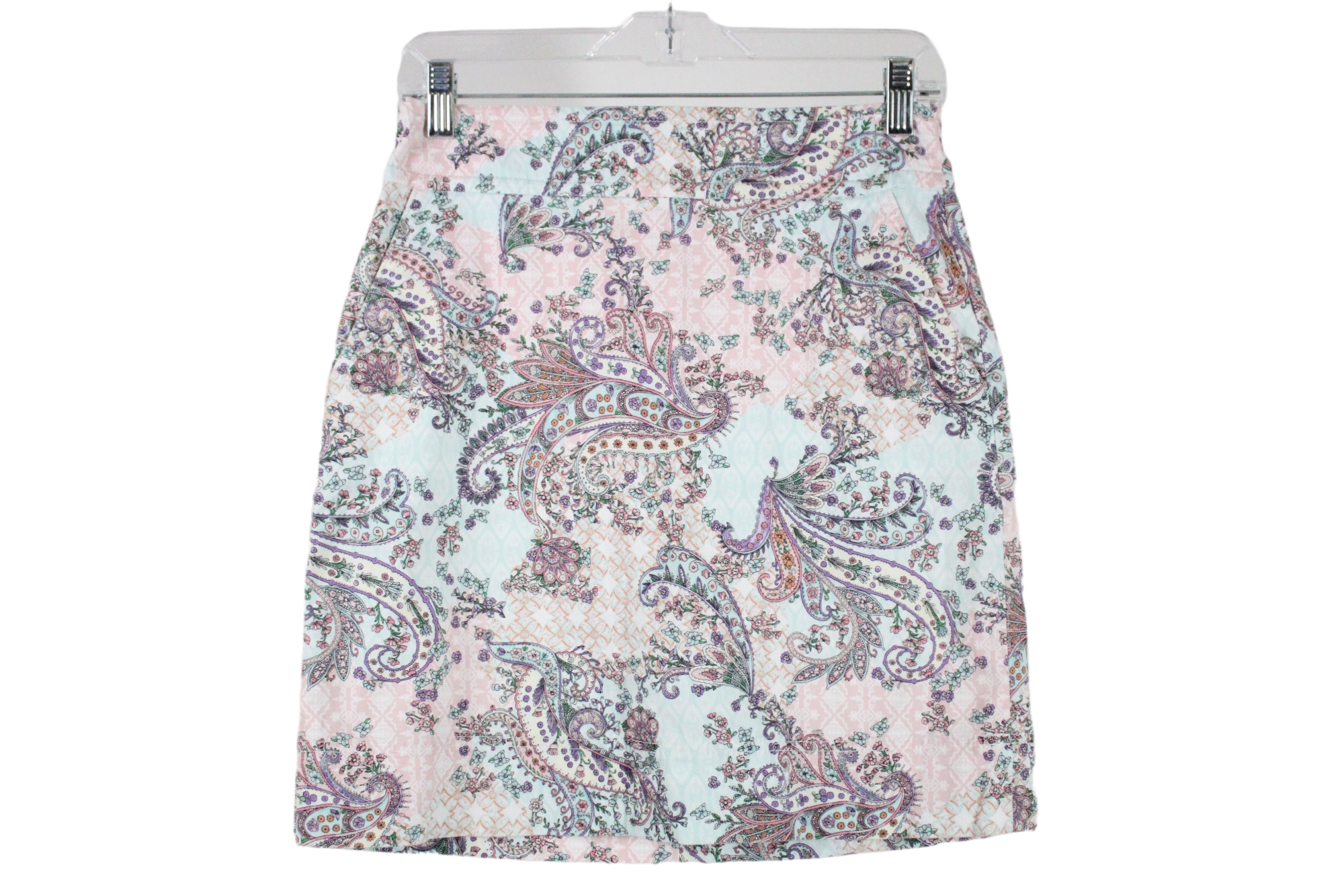 Talbots Paisley Skirt | 2 Petite