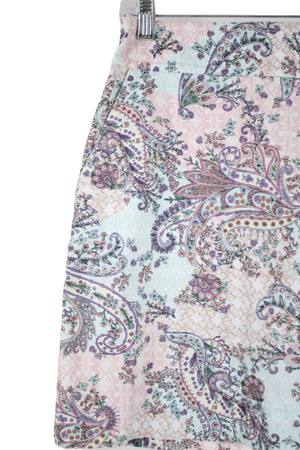 Talbots Paisley Skirt | 2 Petite
