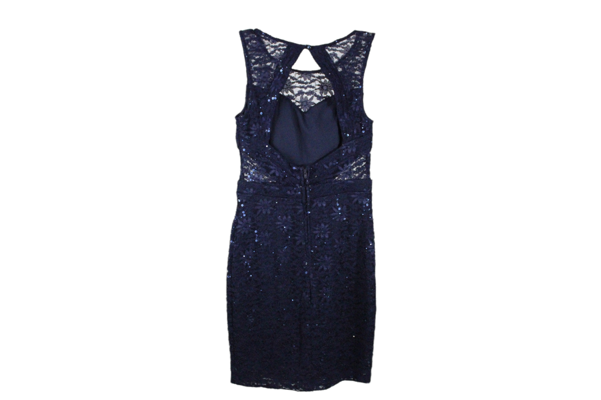 Trixxi Blue Lace Dress | M