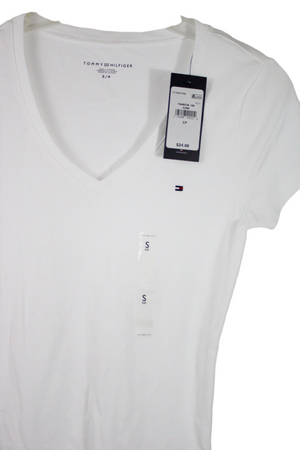 Tommy Hilfiger White Tee | S