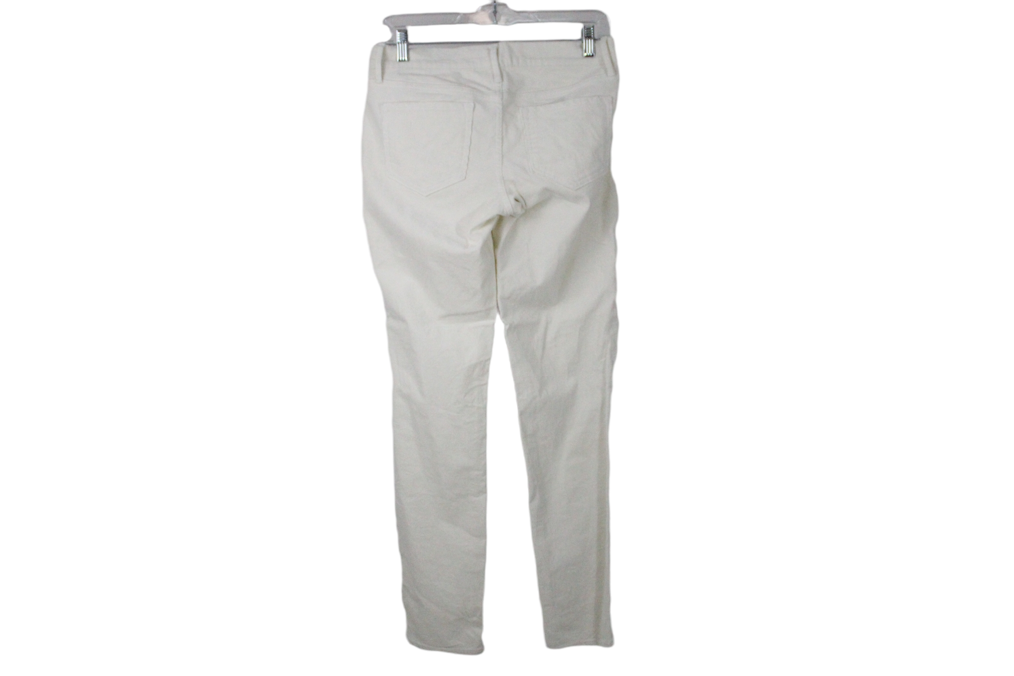 Old Navy Rockstar White Corduroy Pants | 6