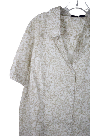 Basic Editions Floral Shirt | 2X
