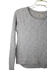 Hollister Gray Sweatshirt | M